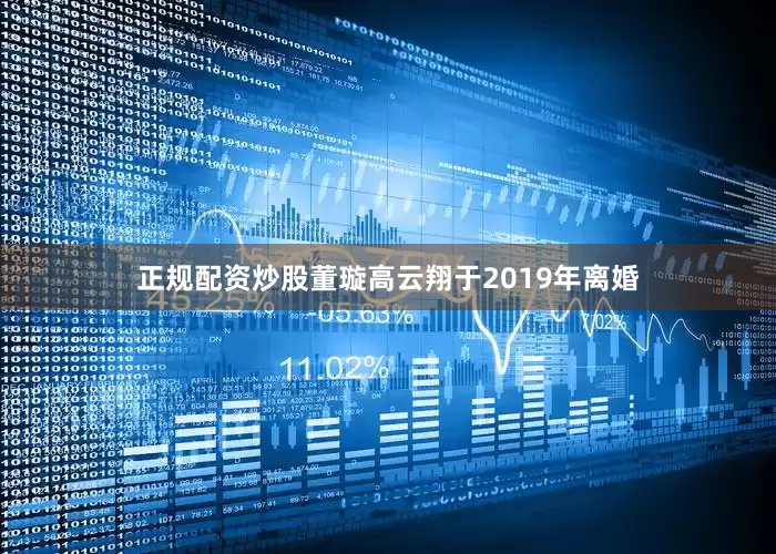 正规配资炒股董璇高云翔于2019年离婚